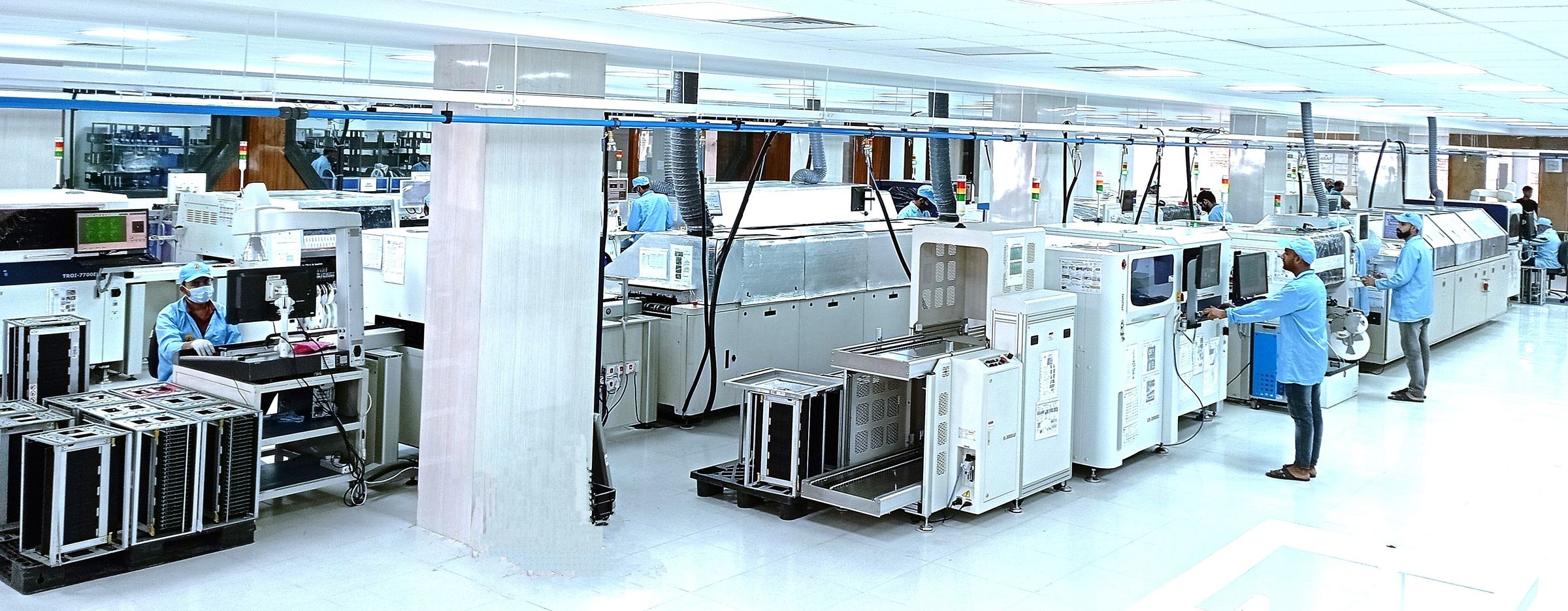 Elymer's fully automatic SMT lines in Faridabad